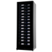 Pevino Imperial Eco 54 bottle single zone wine cooler, open door view