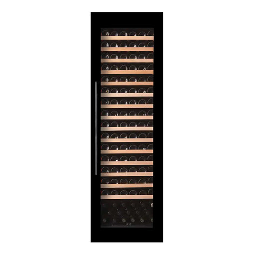 Pevino Majestic 107 bottle single zone integrated wine cooler, front view