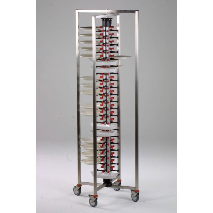 Combisteel PLATE RACK TROLLEY COLLAPSIBLE 48 — ChillCooler