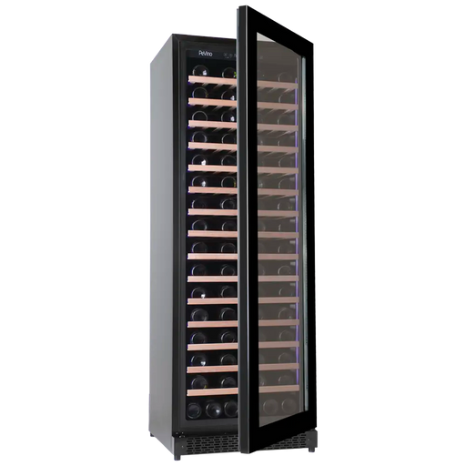Pevino Noble 111 bottle multizone wine cooler, side view