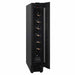 Pevino Noble 8 bottle single zone wine cooler, interior shelving view