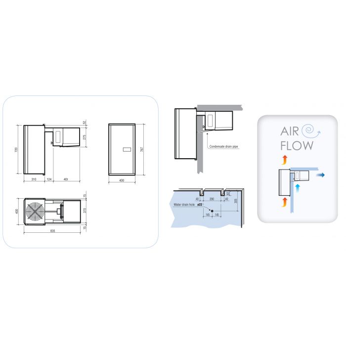 POSITIVE WALL-MOUNTED STRADDLE