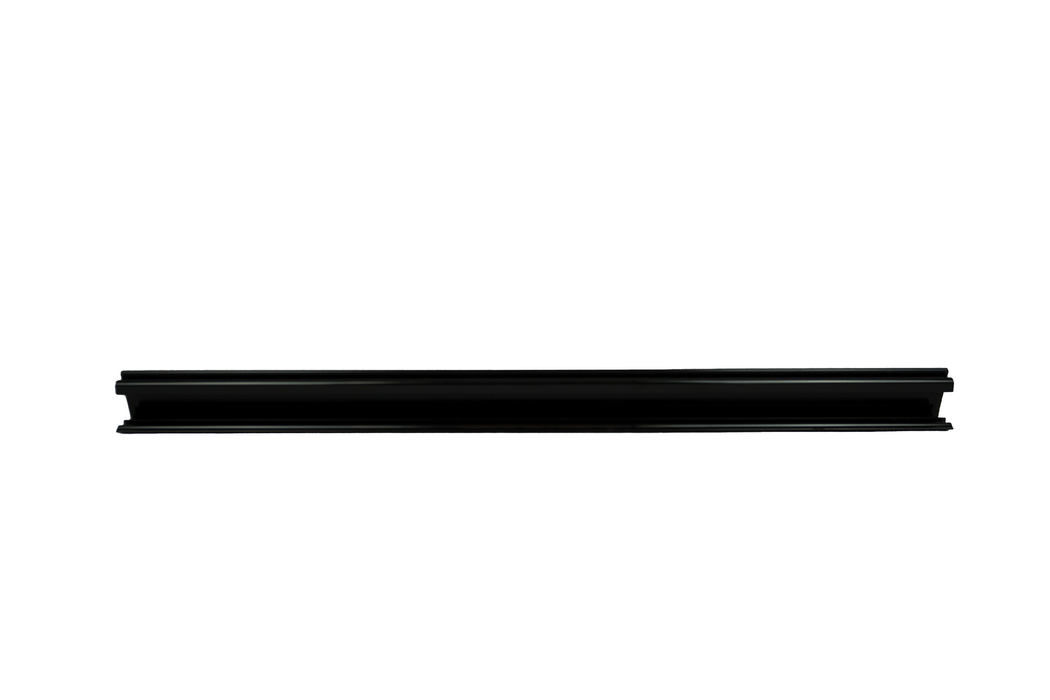 Black price card holder with adjustable left and right positioning view 3