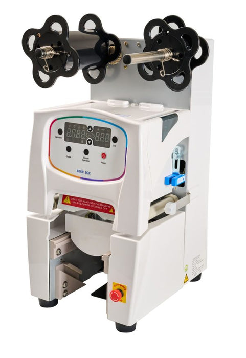 Blue Ice Sealing Machine For Plastic Cups