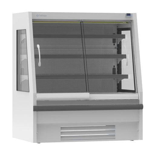 Infrico Dublin plug-in semi-multideck display fridge with sliding glass doors