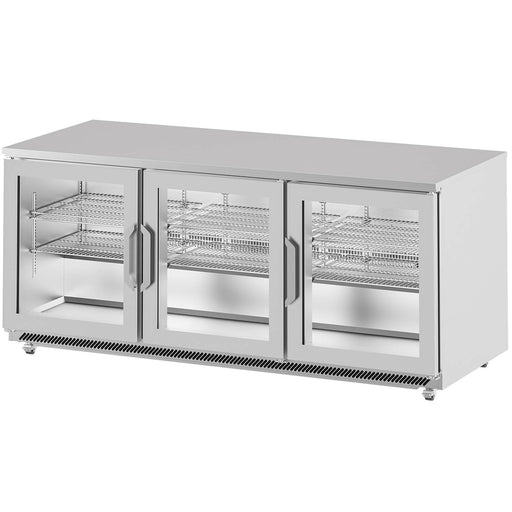 Infrico UC 72 RCR Undercounter Glass Door Refrigerator