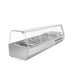 Infrico VIP149013CRISTAL refrigerated pizza and sandwich prep display cabinet