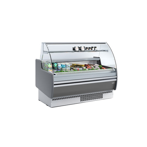 Infrico VMB9RIU Marbella Series ventilated refrigerated serve-over display case