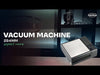 Stainless steel tabletop vacuum packing machine with 254mm seal width view 6