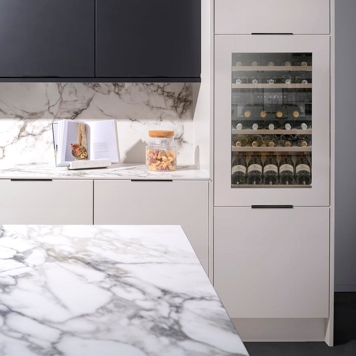 Caple WC6530 integrated in-column dual zone wine cooler