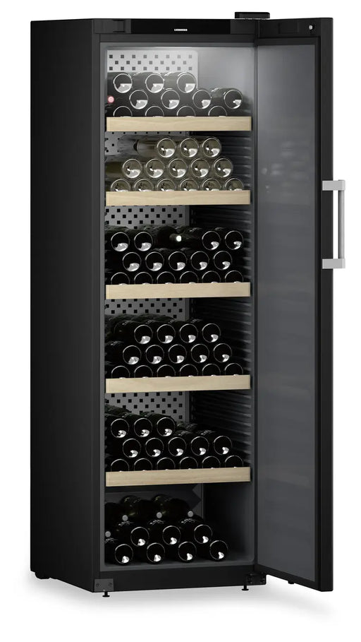 Liebherr WSbli 5231 - 229 Bottle Freestanding Wine Cooler GrandCru Selection Solid Black Door