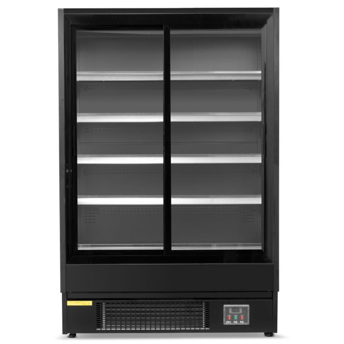 Blizzard 1M Multi Deck With Glass Doors Btd100Bkgdv2