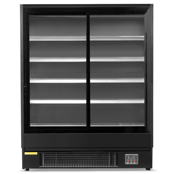 Blizzard 1.5M Multi Deck With Sliding Glass Doors Btd150Bkgdv2