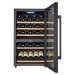 Cavecool Raw Citrine Special Edition wine cooler, 49 bottles, dual zone, black