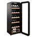 Cavecool Retro Basalt 51 bottle wine cooler, branding detail