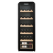 Cavecool Retro Basalt 51 bottle wine cooler, stocked with bottles