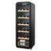 Cavecool Retro Basalt 51 bottle wine cooler, rear view