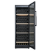 Cavecool Ideal Emerald 190 bottle multizone wine cooler, side view