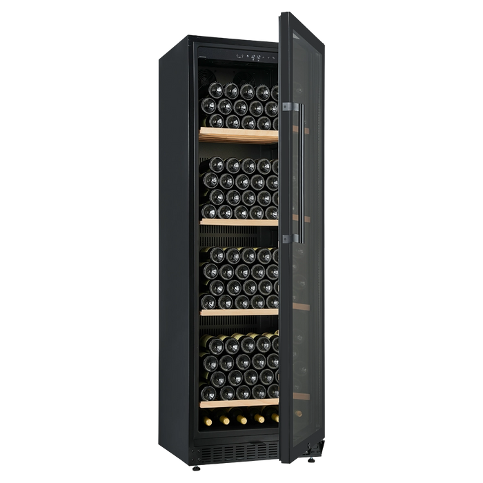 Cavecool Ideal Emerald 190 bottle multizone wine cooler, front view
