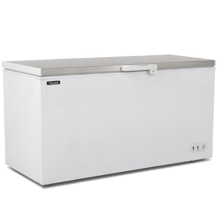 Blizzard Stainless Steel Lid Chest Freezer 650l CF650SS