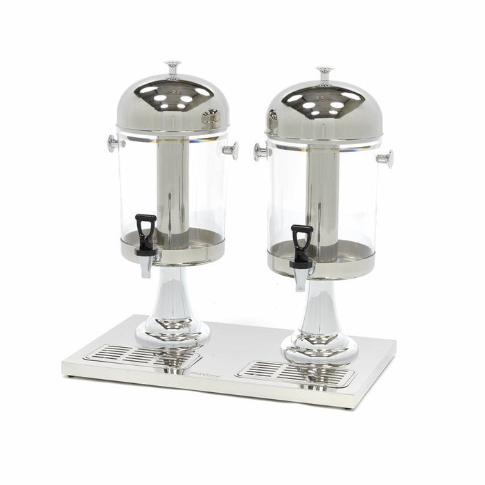 Maxima 09300542 Drinks Dispenser 2 x 8L Central Cooling Tube Works Without Power