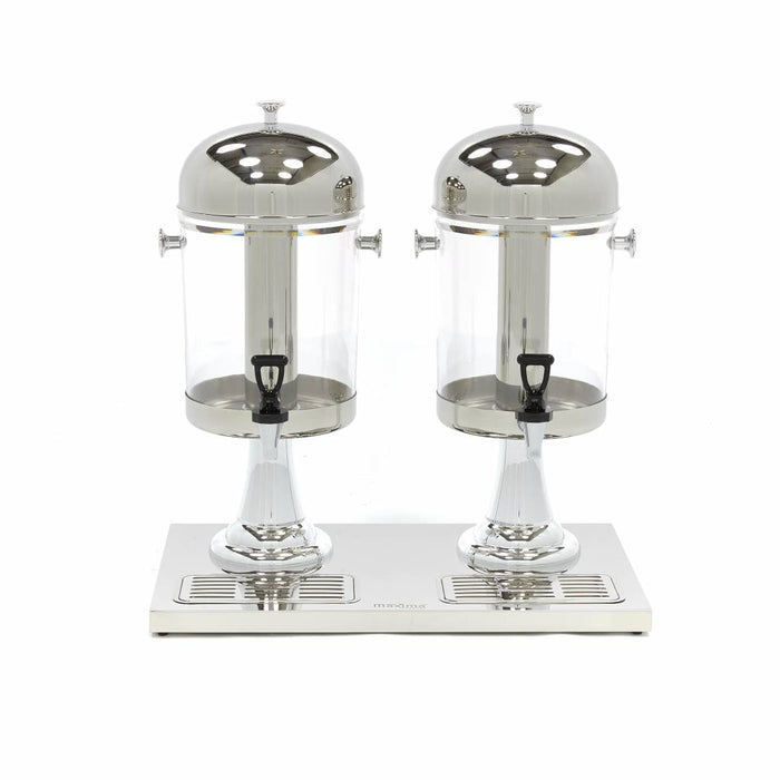 Maxima 09300542 Drinks Dispenser 2 x 8L Central Cooling Tube Works Without Power