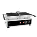 Stainless steel tabletop rotating waffle iron with cast aluminium plates