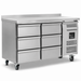 Blizzard HBC2-33 Six Drawer Refrigerated Counter With Upstand 282L