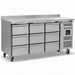 Blizzard HBC3-333 Nine Drawer Refrigerated Counter With Upstand 417L