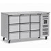 Blizzard HBC3NU-333 Nine Drawer Refrigerated Counter Without Upstand 417L