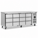 Blizzard HBC4NU-3333 Twelve Drawer Refrigerated Counter Without Upstand 553L