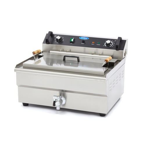 Maxima Electric Fryer 30L Single Basket with Drain Tap - view 1