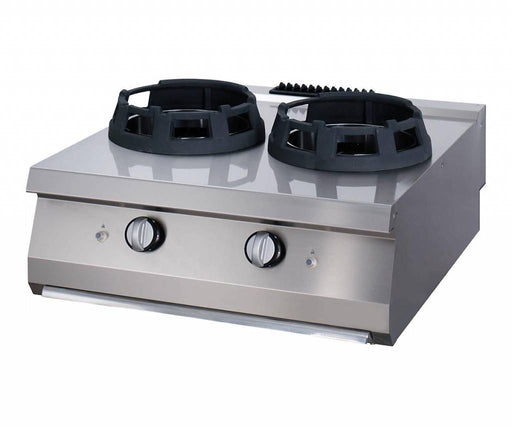 Maxima 09396006 Heavy Duty Wok Cooker 2 x
