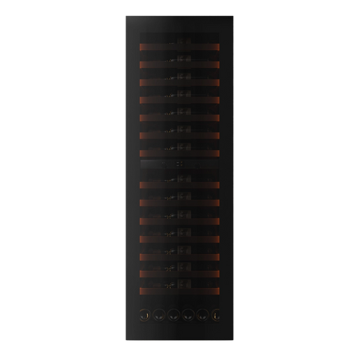 Pevino Imperial 95 bottle dual zone push open wine cooler, front view