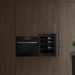 Pevino Imperial Push Open 23 bottle dual zone wine cooler, side view