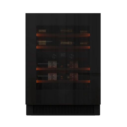 Pevino Imperial 35 bottle dual zone push open wine cooler, front view