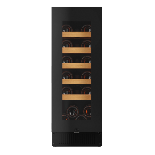 Pevino Noble 19 bottle single zone wine cooler, front view