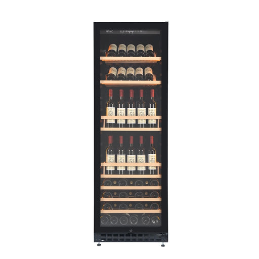 Pevino Noble HoReCa 93 bottle multizone wine cooler, front view