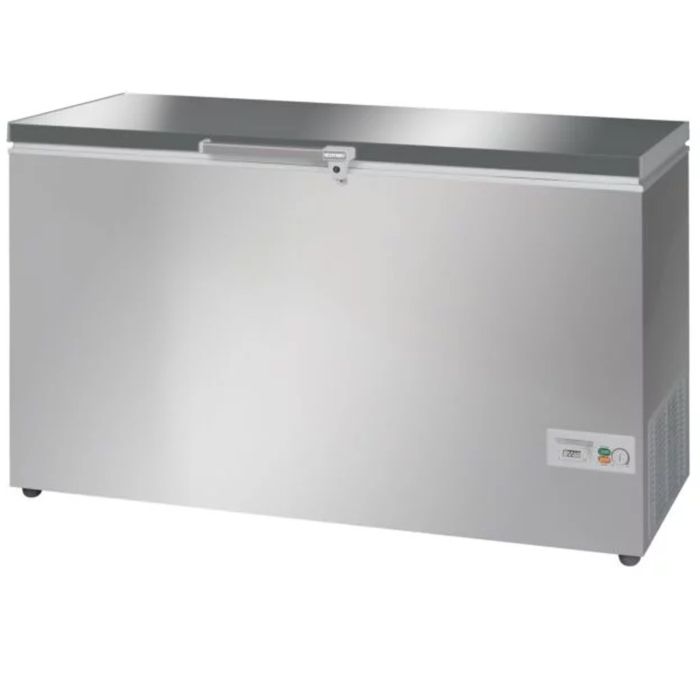 Vestfrost SB400STS – 383L Stainless Steel Lid Chest Freezer