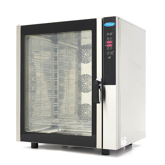 Maxima 08500210 Combi Steam Oven Fits 10 Trays (1/1 GN / 60 x 40cm) Digital Display 400V