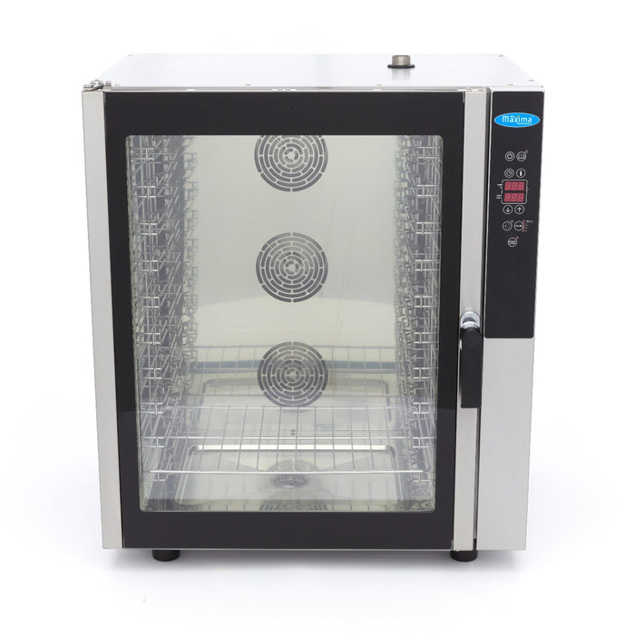 Maxima 08500210 Combi Steam Oven Fits 10 Trays (1/1 GN / 60 x 40cm) Digital Display 400V