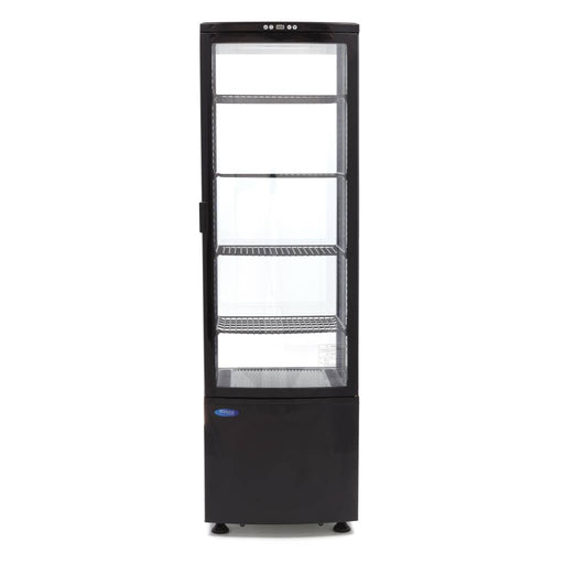 Maxima Display Fridge, 235L, 52cm, Black view 2