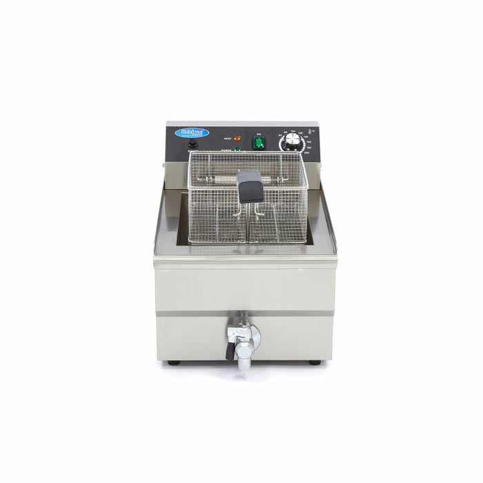 Maxima Electric Fryer 16L Single Basket with Drain Tap - view 2
