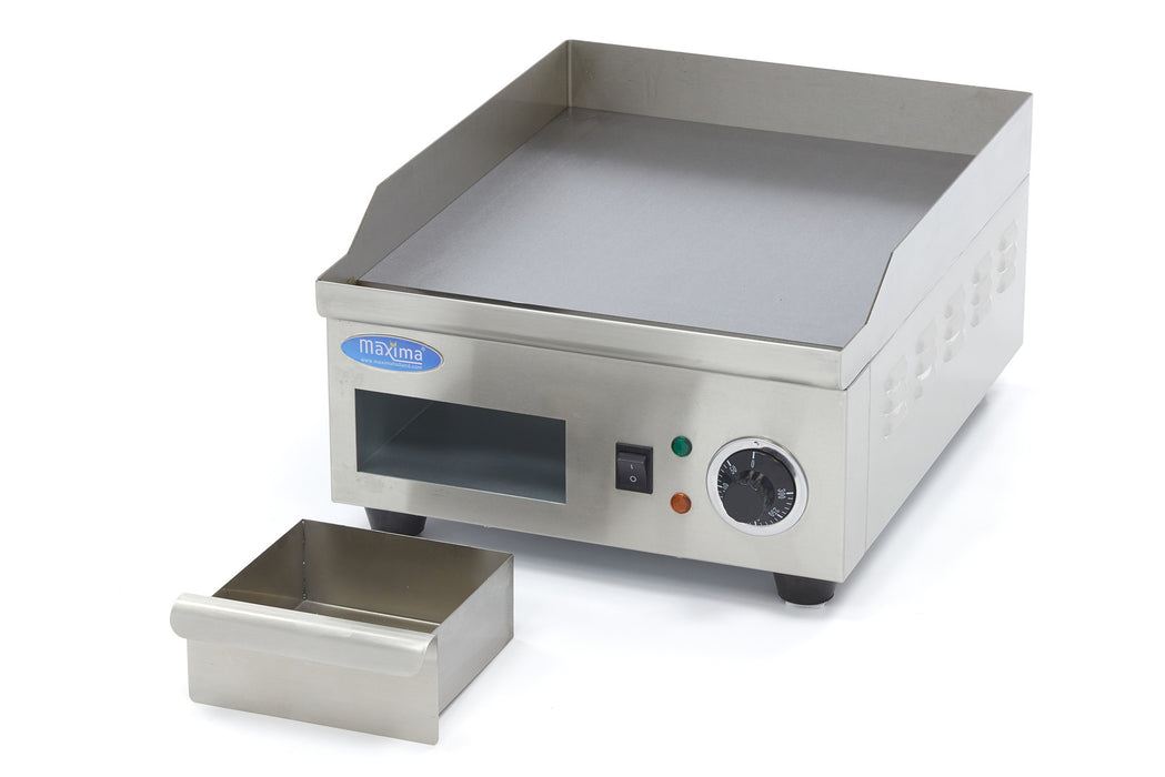 Maxima Electric Griddle 36cm Smooth with Drip Tray - view 6