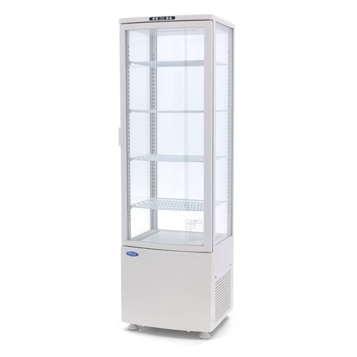 Maxima Display Fridge, 235L, 52cm, White