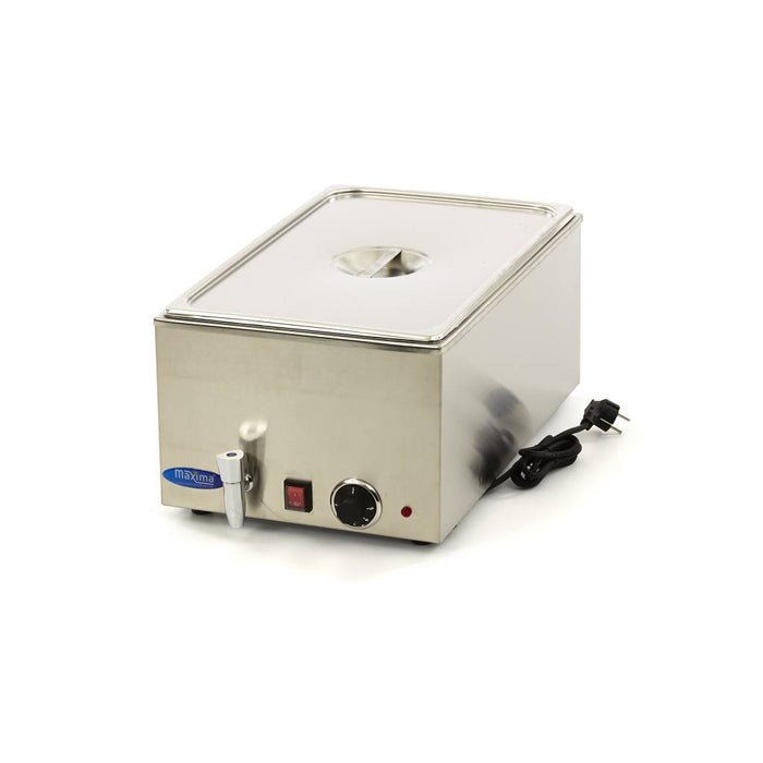 Maxima 09300009 Bain Marie with Tap incl 1/1 GN Set Electric