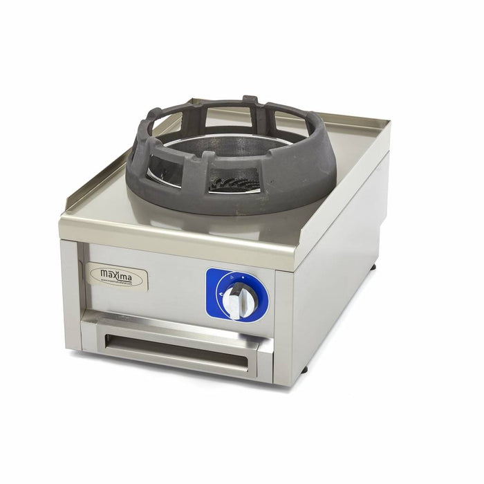 Maxima 09391560 Wok Cooker Ø28cm Cooking Ring 60cm Deep Gas