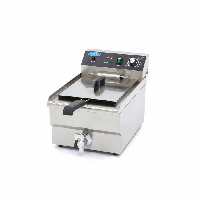 Maxima Electric Fryer 16L Single Basket with Drain Tap - view 1