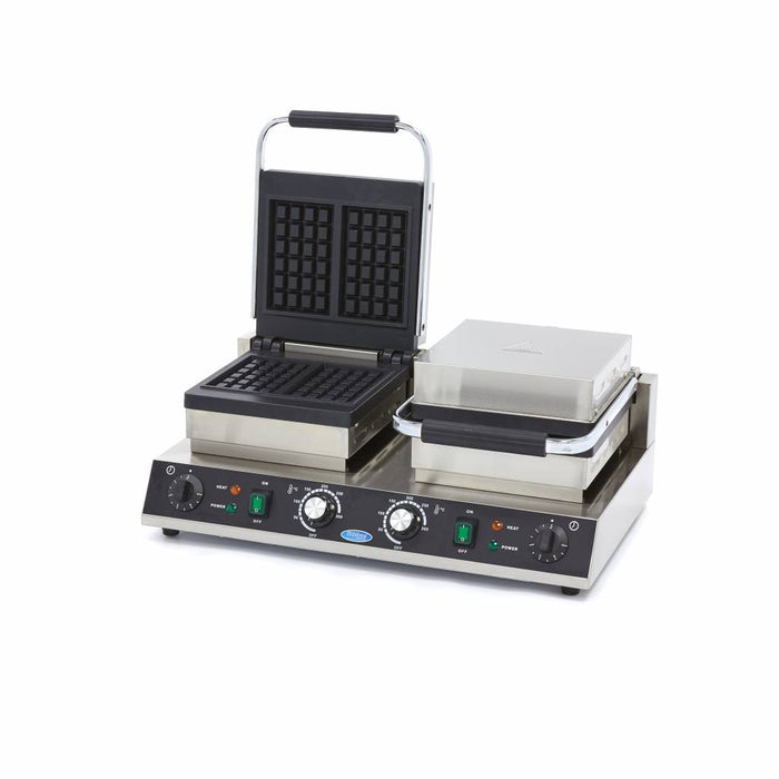 Maxima 09365106 Waffle Maker 4 Pieces Belgian Double