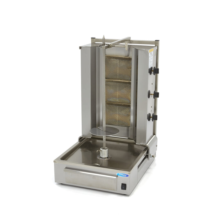 Maxima 09370210 Kebab Grill 3 Burners 40kg Meat Gas